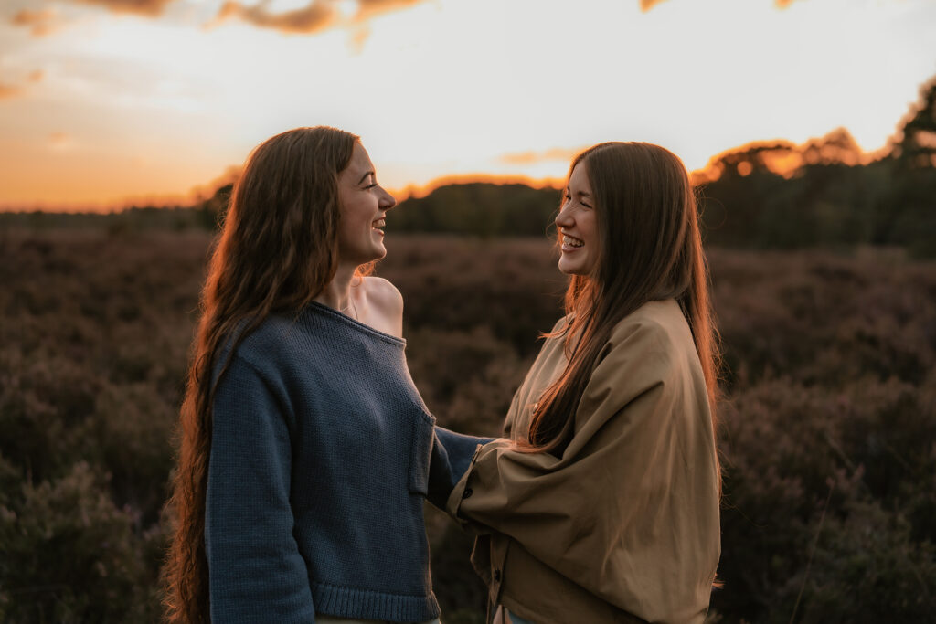 Heide fotoshoot