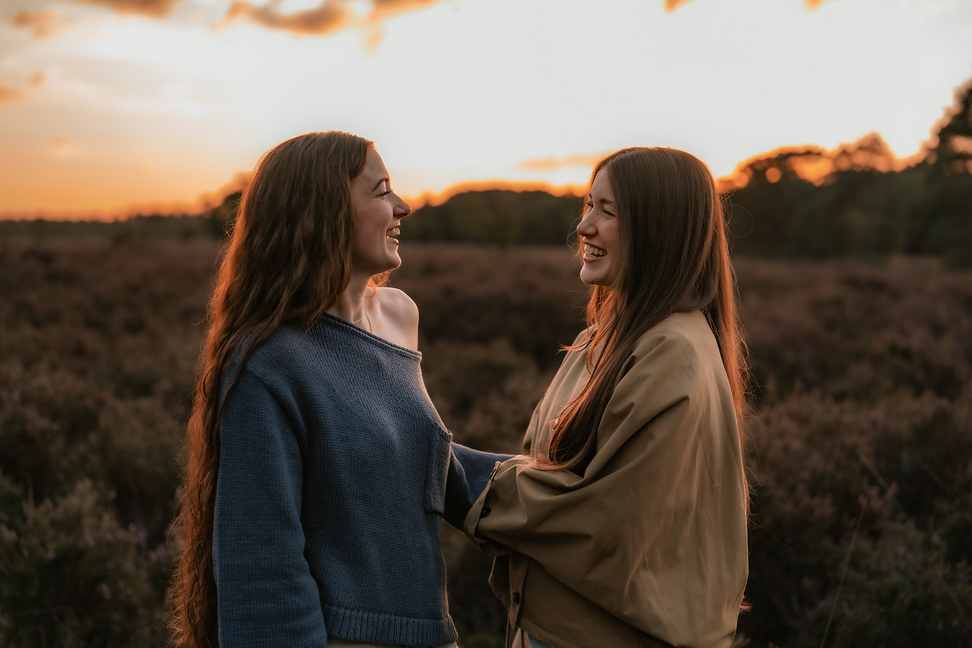 Heide fotoshoot