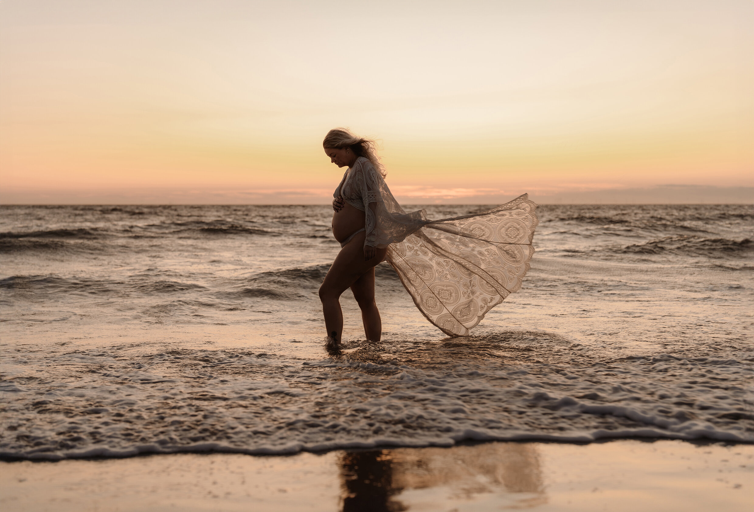 Kleding voor zwangerschapsshoot