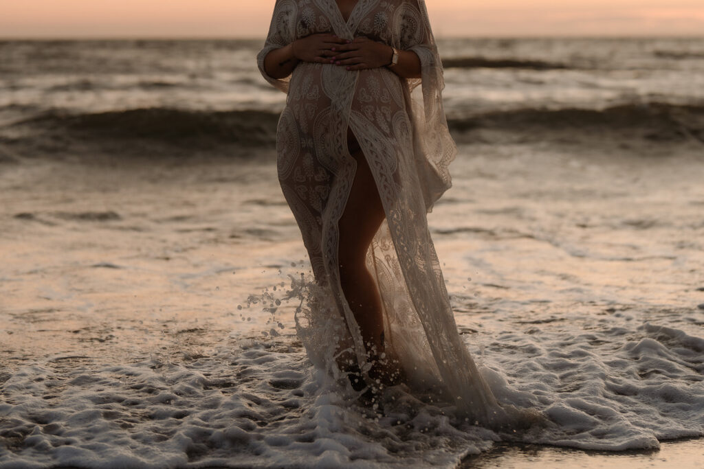 Kleding voor zwangerschapsshoot